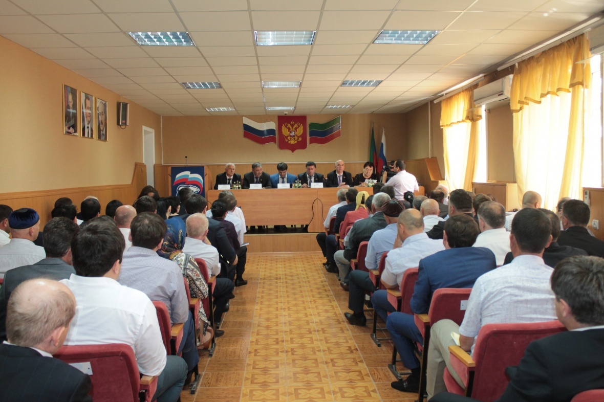В Хасавюртовском районе состоялась шестая  сессия  Собрания депутатов шестого созыва.
