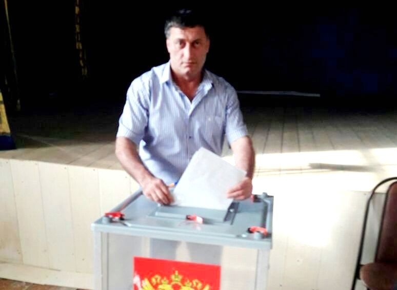 Марат Ахаев  принял  участие в  Едином  дне  голосования