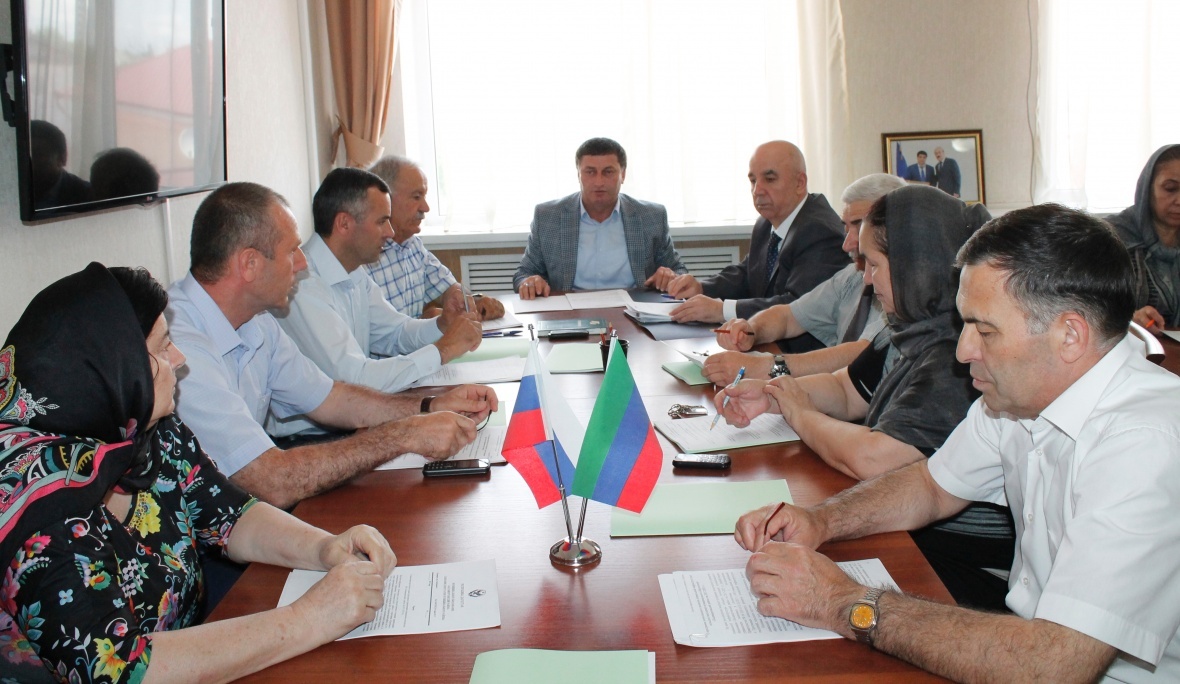 В Хасавюртовском районе состоялось заседание совета Собрания  депутатов шестого созыва