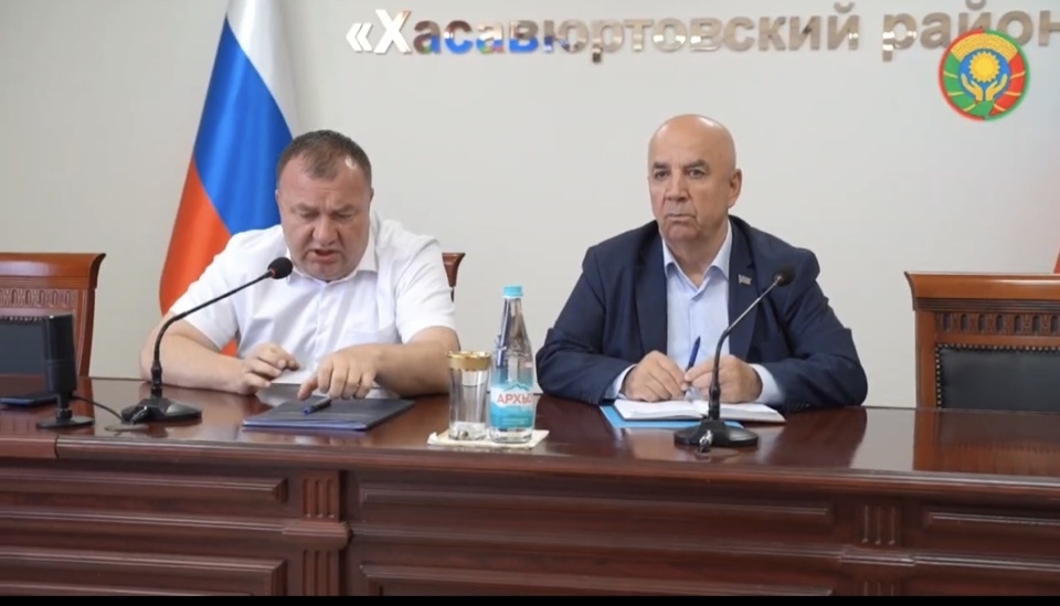 В Хасавюртовском районе обсудили вопросы подготовки к предстоящим выб
