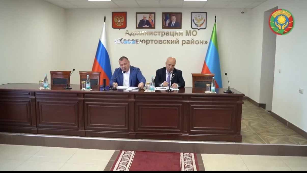 В Хасавюртовском районе состоялся актив с участием глав поселений и руководителей структур